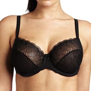 Wacoal La Femme black lace underwire bra